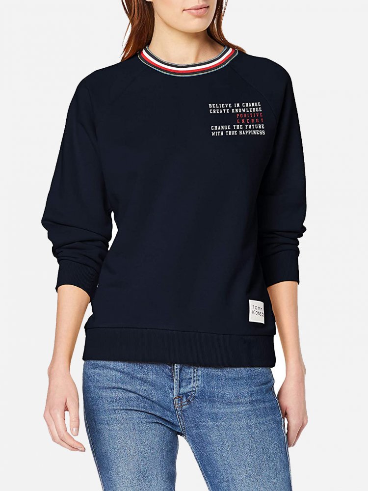 

Свитшот Tommy Hilfiger WW0WW24532 L Темно-синий