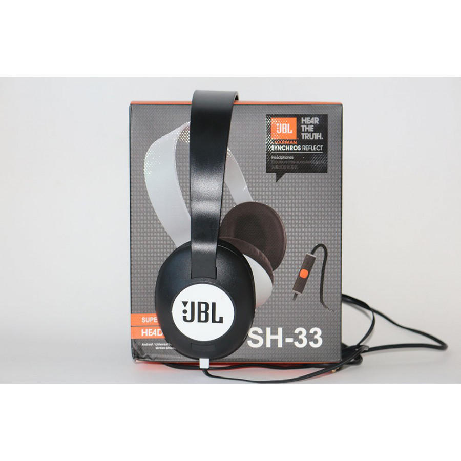 

Наушники MDR JBL SH33, проводные наушники с микрофоном, отличный звук!