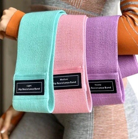 

Набор тканевых фитнес резинок Hip Resistance Band LT-003 3шт.