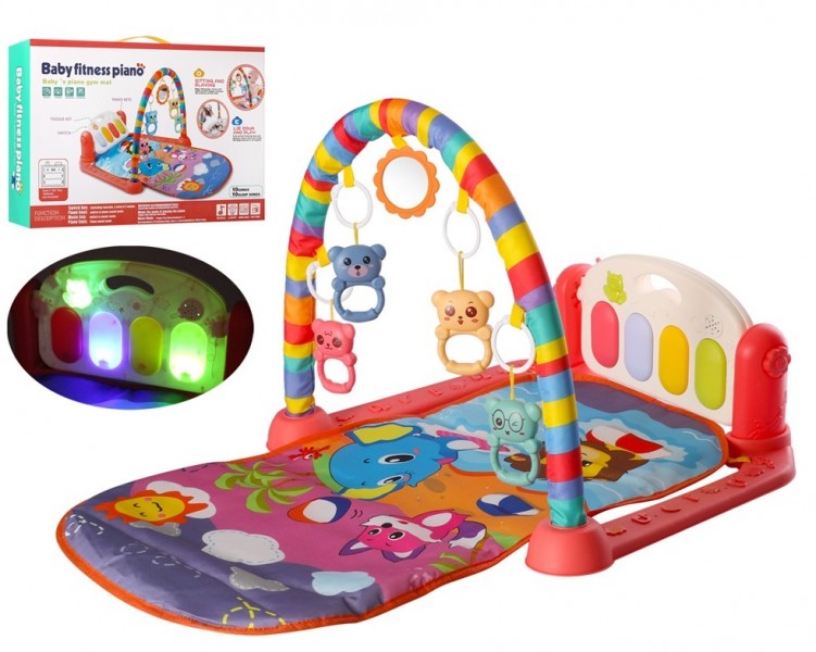 

Игровой коврик Bambi 905-911 для младенца, красный (BAM004188)