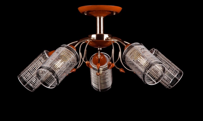 

Люстра с плафонами Ray L88090/5 (FGD) (AN001611)