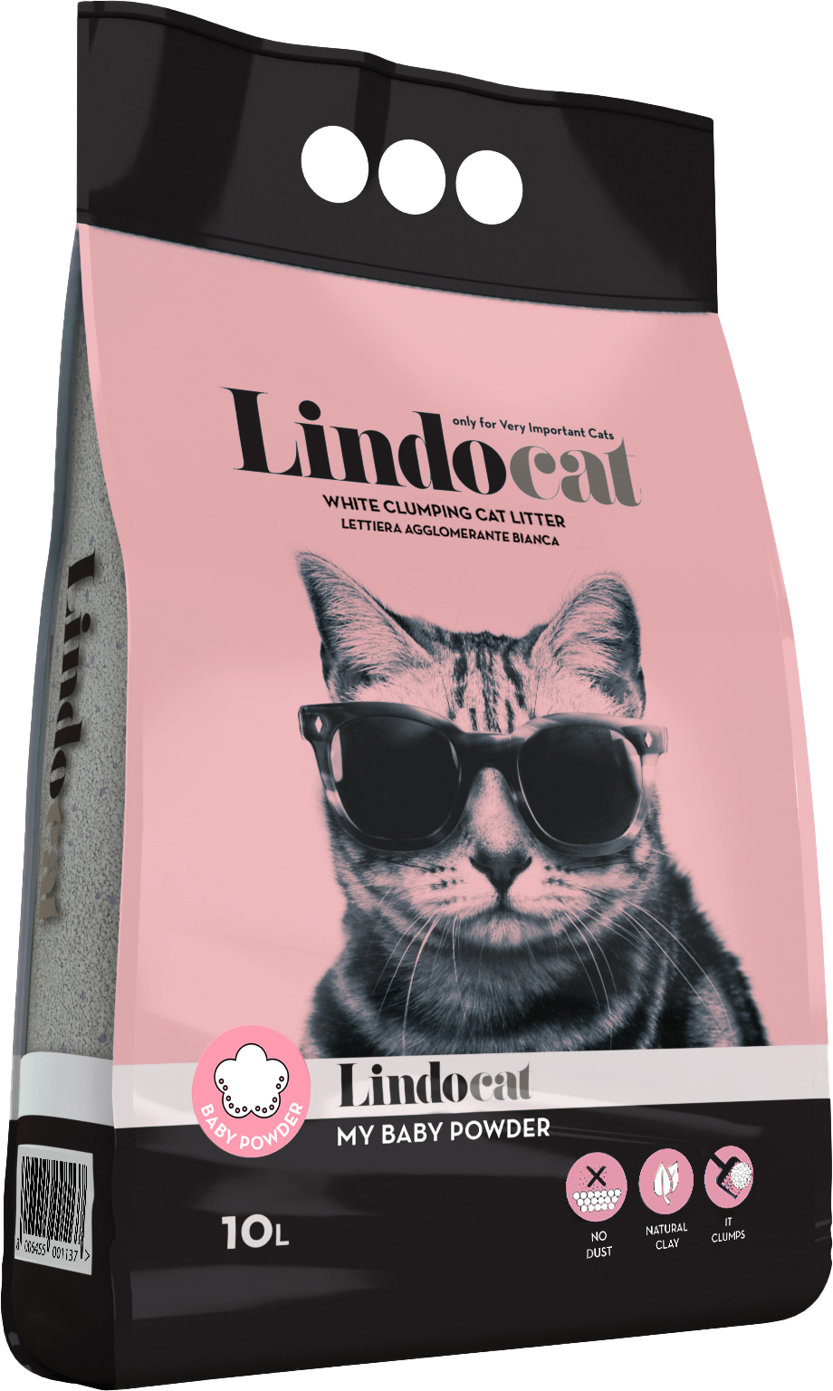 

Наполнитель для кошачьего туалета Lindocat Бентонитовый MyBabypowder 8.5 кг (10 л)