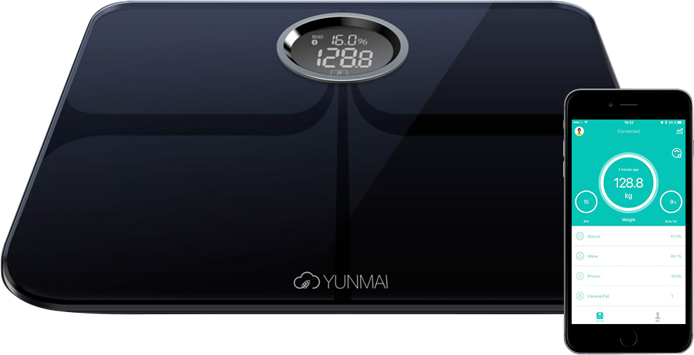 

Смарт-весы Xiaomi YUNMAI Premium Black (M1301-BK)