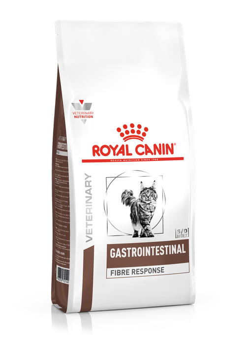 

Лечебный сухой корм для кошек Royal Canin GASTRO INTESTINAL FIBRE RESPONSE CAT с повышенным содержанием клетчатки 400 г