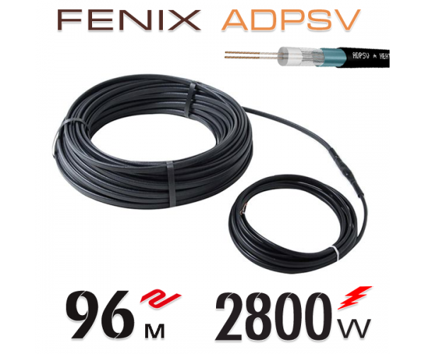 

Нагревательный мат кабель Fenix ​​ADPSV 30 W / m - 96 м.п.