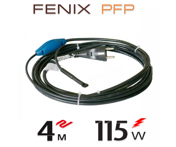 

Нагревательный мат кабель Fenix ​​PFP 30 Вт / м со встроенным термостатом - 4 м.п.