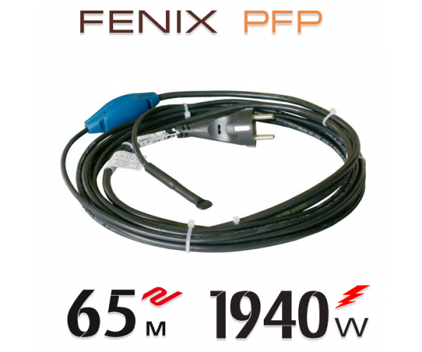 

Нагревательный мат кабель Fenix ​​PFP 30 Вт / м со встроенным термостатом - 65 м.п.