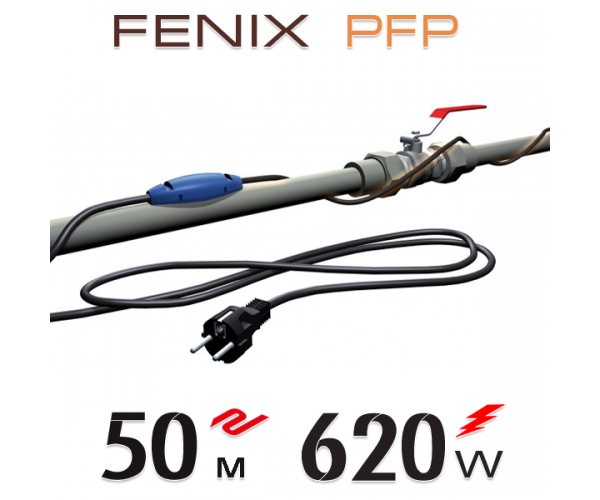 

Нагревательный кабель двужильный Fenix ​​PFP 12 Вт / м со встроенным термостатом - 50 м.п.