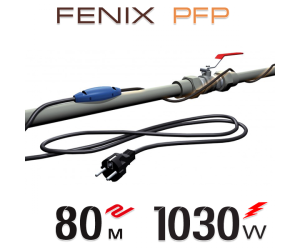 

Нагревательный кабель двужильный Fenix ​​PFP 12 Вт / м со встроенным термостатом - 80 м.п.