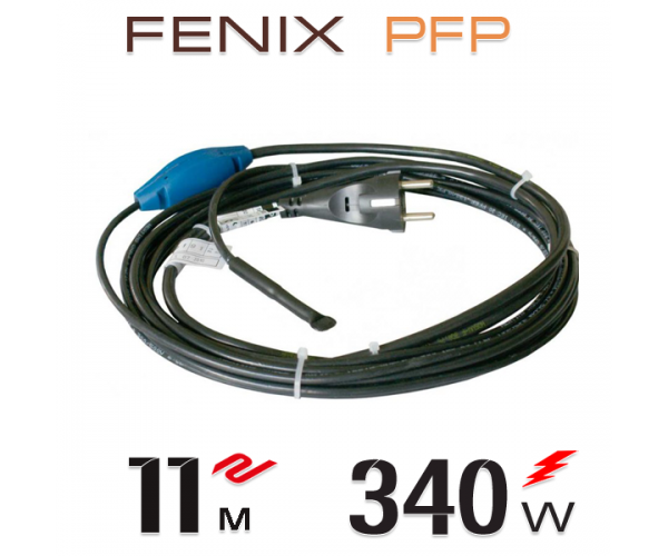 

Нагревательный мат кабель Fenix ​​PFP 30 Вт / м со встроенным термостатом - 11 м.п.
