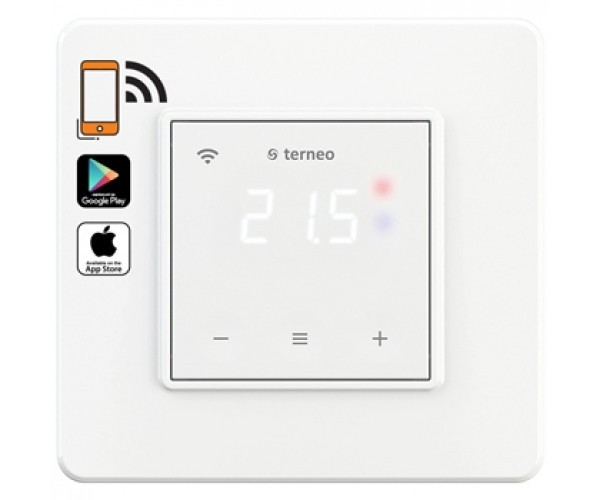 

Терморегулятор Terneo sx Wi-Fi с сенсорным управлением