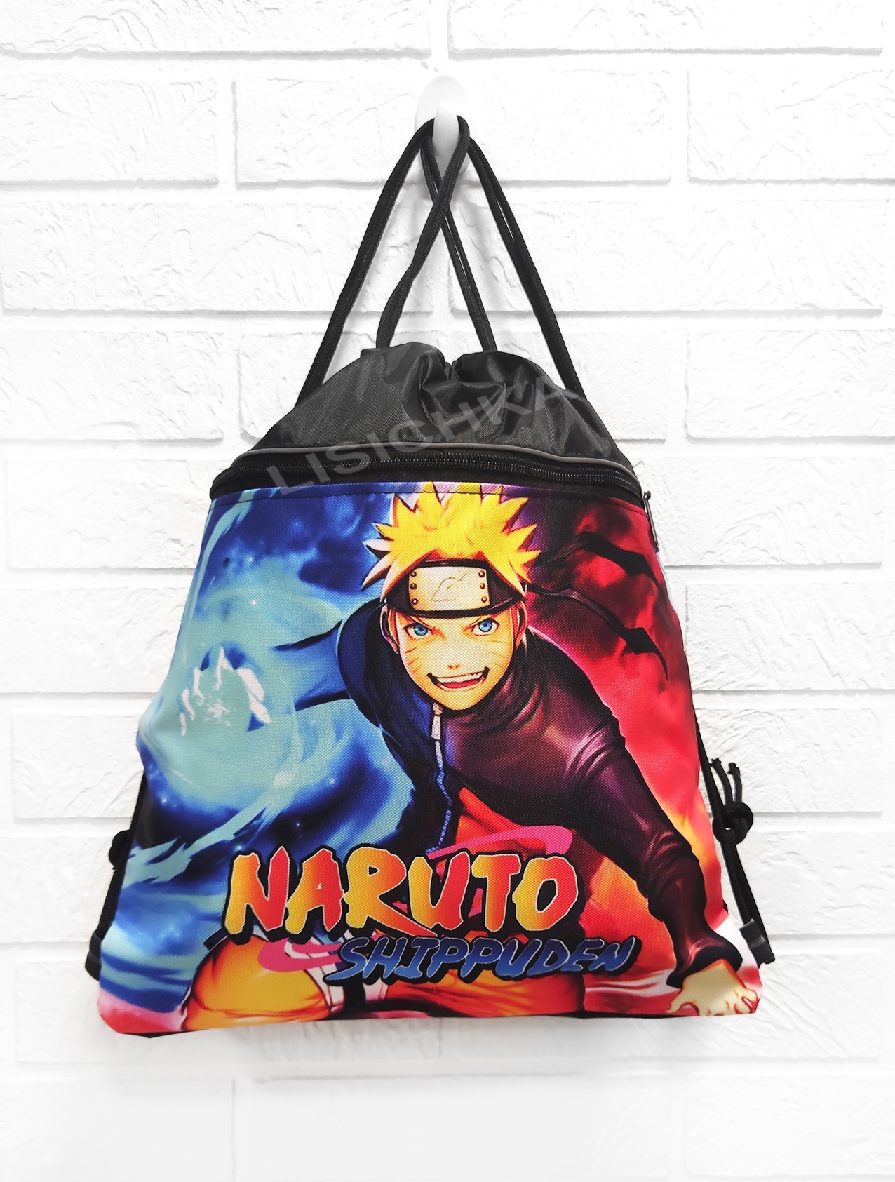 

Мешок для сменной обуви Foxstyle Наруто, аниме Naruto