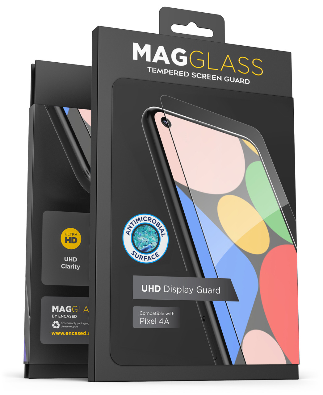 

Защитное стекло Encased Magglass UHD для Google Pixel 4a Clear