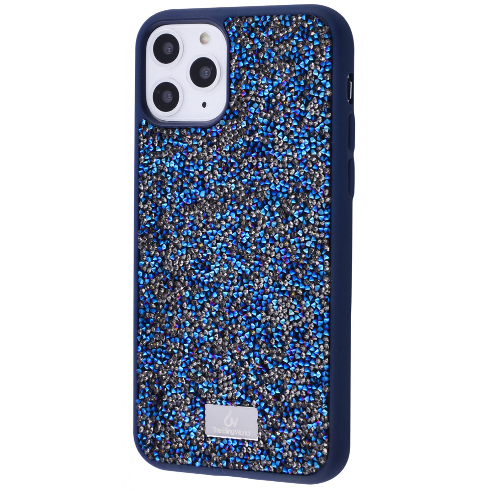 

Чехол Bling World Grainy Diamonds (TPU) iPhone 12 Pro Max navy Синий N30961