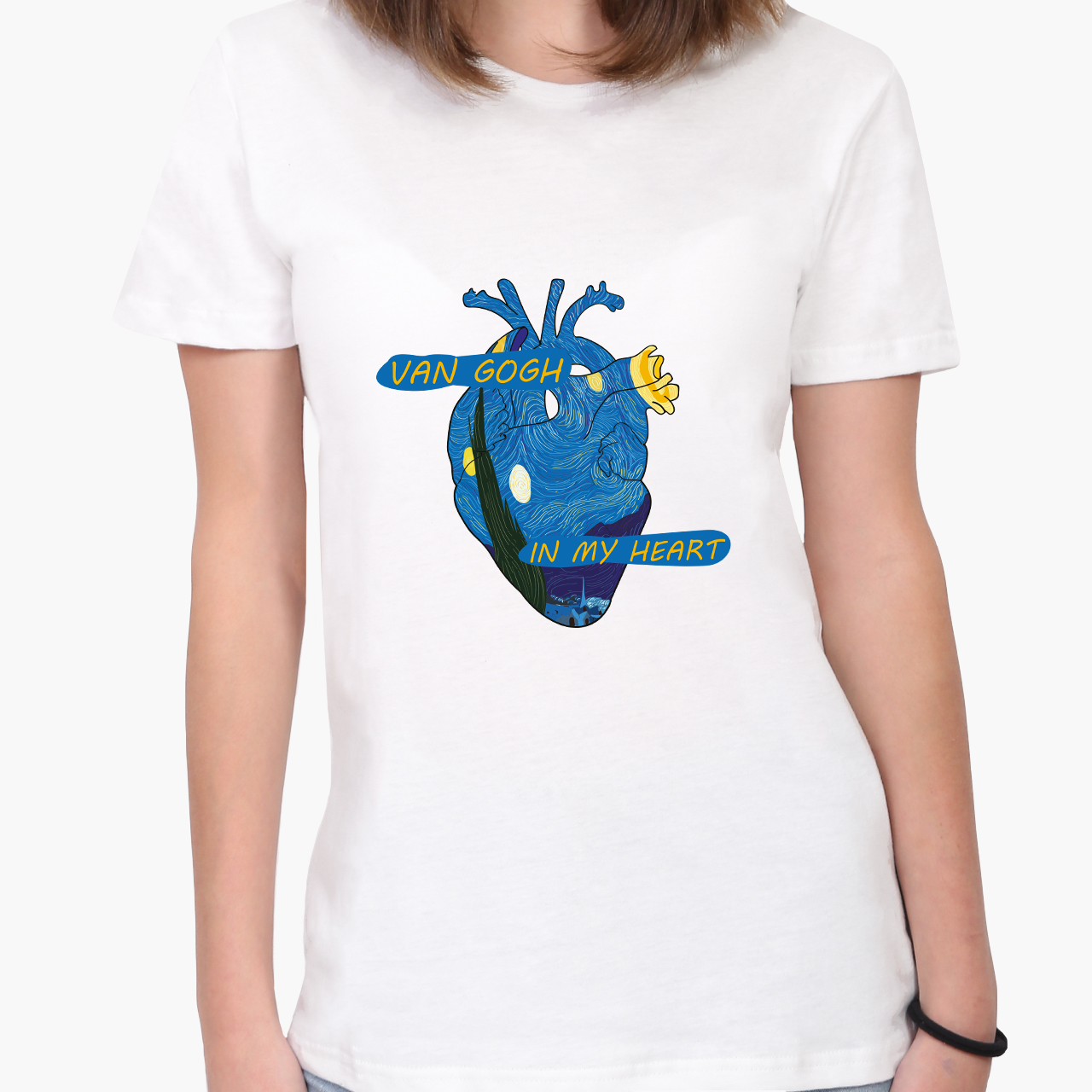 

Футболка женская Винсент Ван Гог Сердце (Vincent van Gogh Heart) (8976-2950-7)  Белая, Футболка женская Винсент Ван Гог Сердце (Vincent van Gogh Heart) (8976-2950-7) M Белая