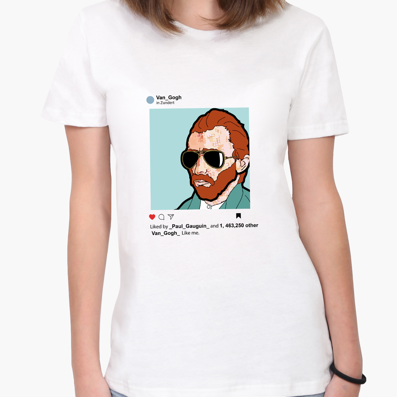 

Футболка женская Винсент Ван Гог Инстаграм (Vincent van Gogh Instagram) (8976-2953-8)  Белая, Футболка женская Винсент Ван Гог Инстаграм (Vincent van Gogh Instagram) (8976-2953-8) L Белая