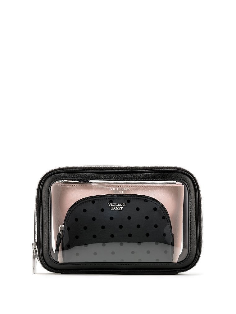 

Набор косметичек Victoria's Secret Velvet Dot Backstage Nested Trio - Victoria's Secret - 24652033