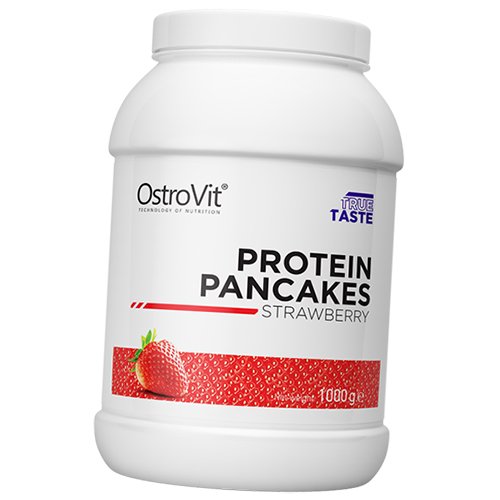 

Протеиновые Панкейки, Protein Pancakes, Ostrovit 1000г Клубника (05250008)