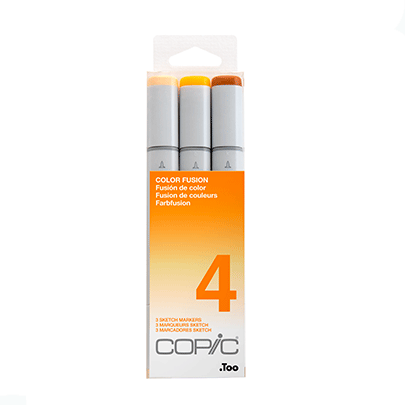 

Набор маркеров Copic Sketch Set "Color Fusion 4" (21075654)