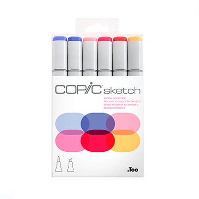 

Набор маркеров Copic Sketch Set "Floral Favorites 2" (21075669)