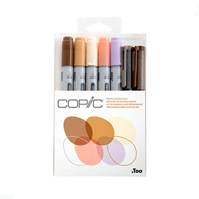 

Набор маркеров Copic Ciao Set "Doodle Kit People " (22075671)
