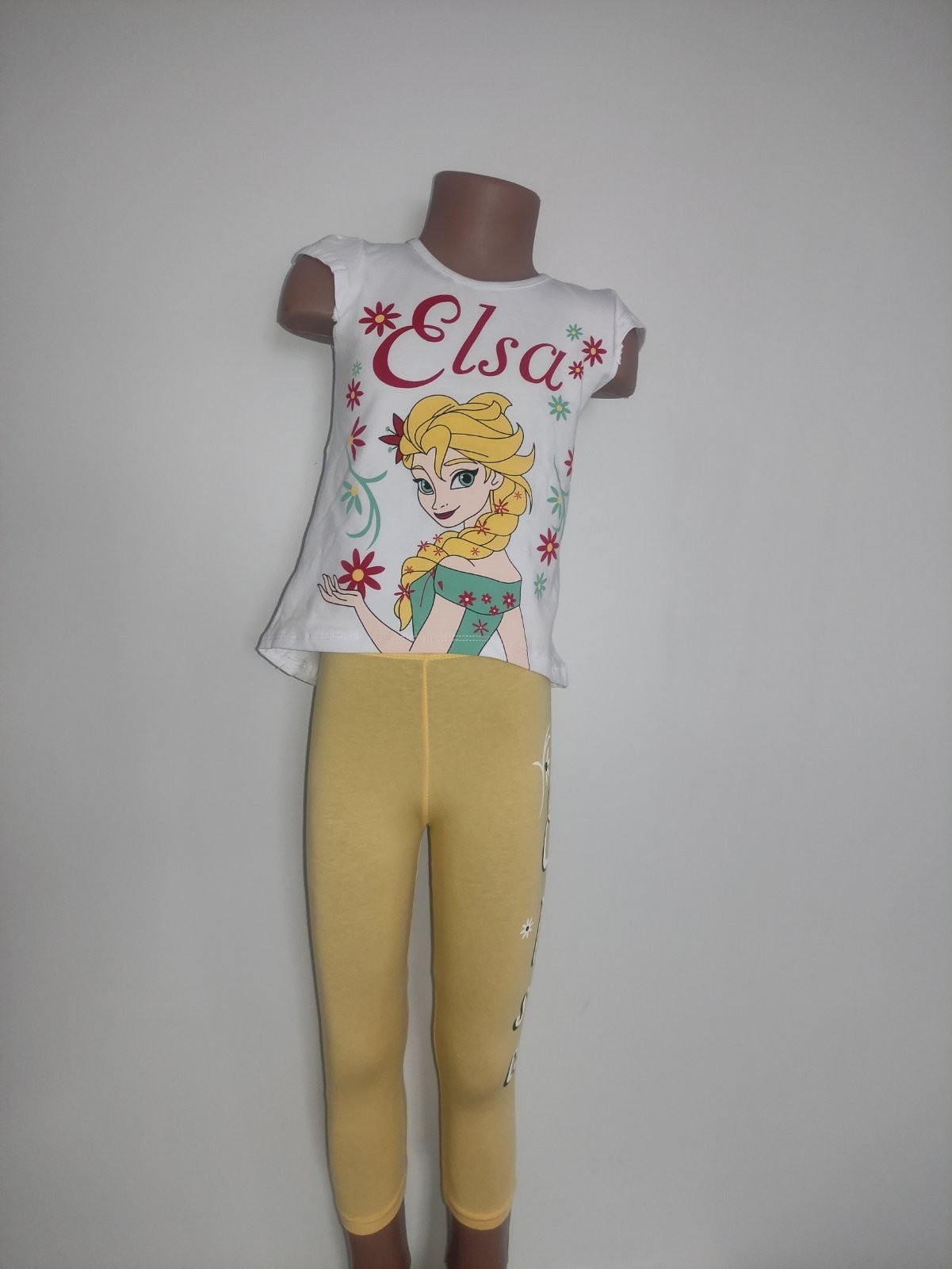 

Костюм для девочек ELSA желтый от 1-8 лет 80см-128см jeliboom