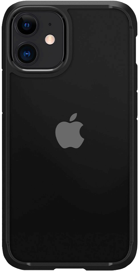 

Панель Spigen Crystal Hybrid для Apple iPhone 12/12 Pro Matte Black