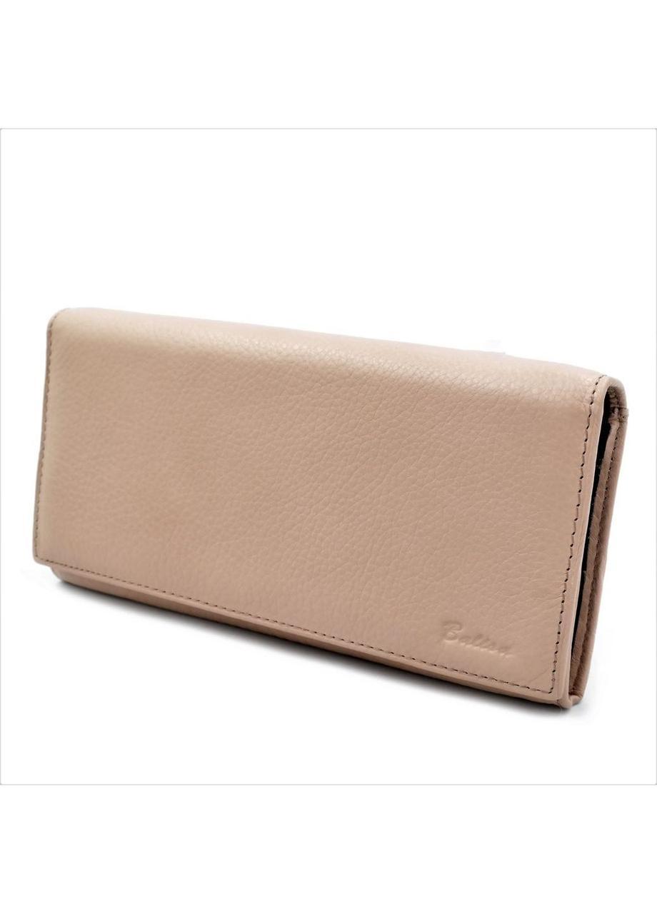 

Женский кожаный кошелек Weatro портмоне пудровый 18,5 х 9 х 3 см