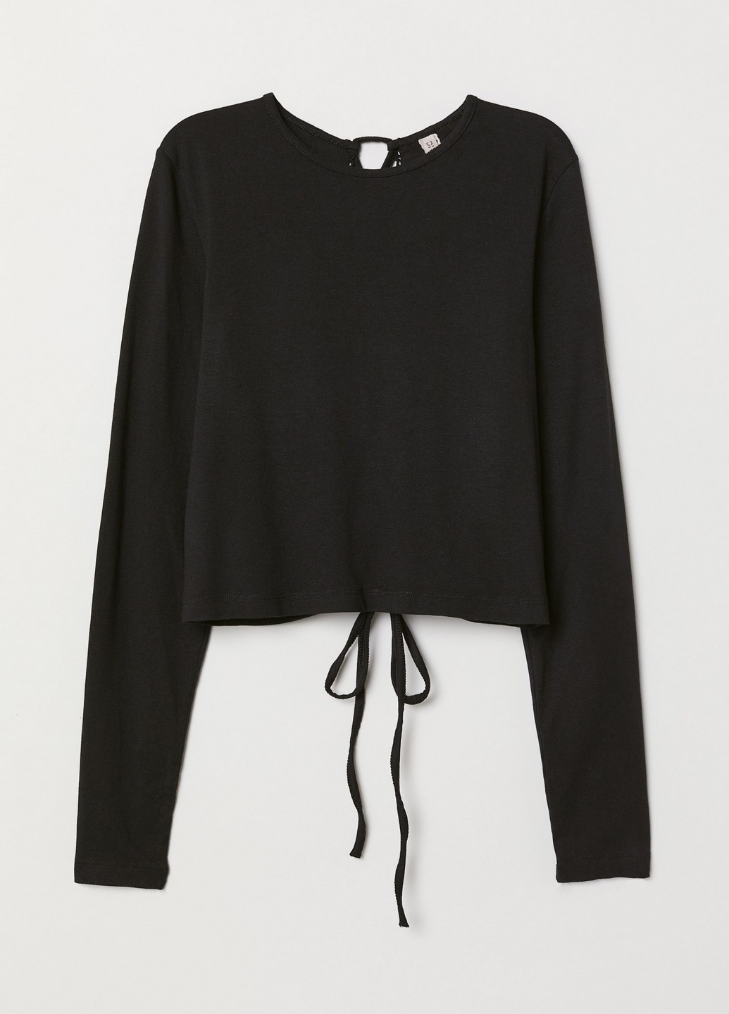 

Лонгслив H&M S Черный 0691075