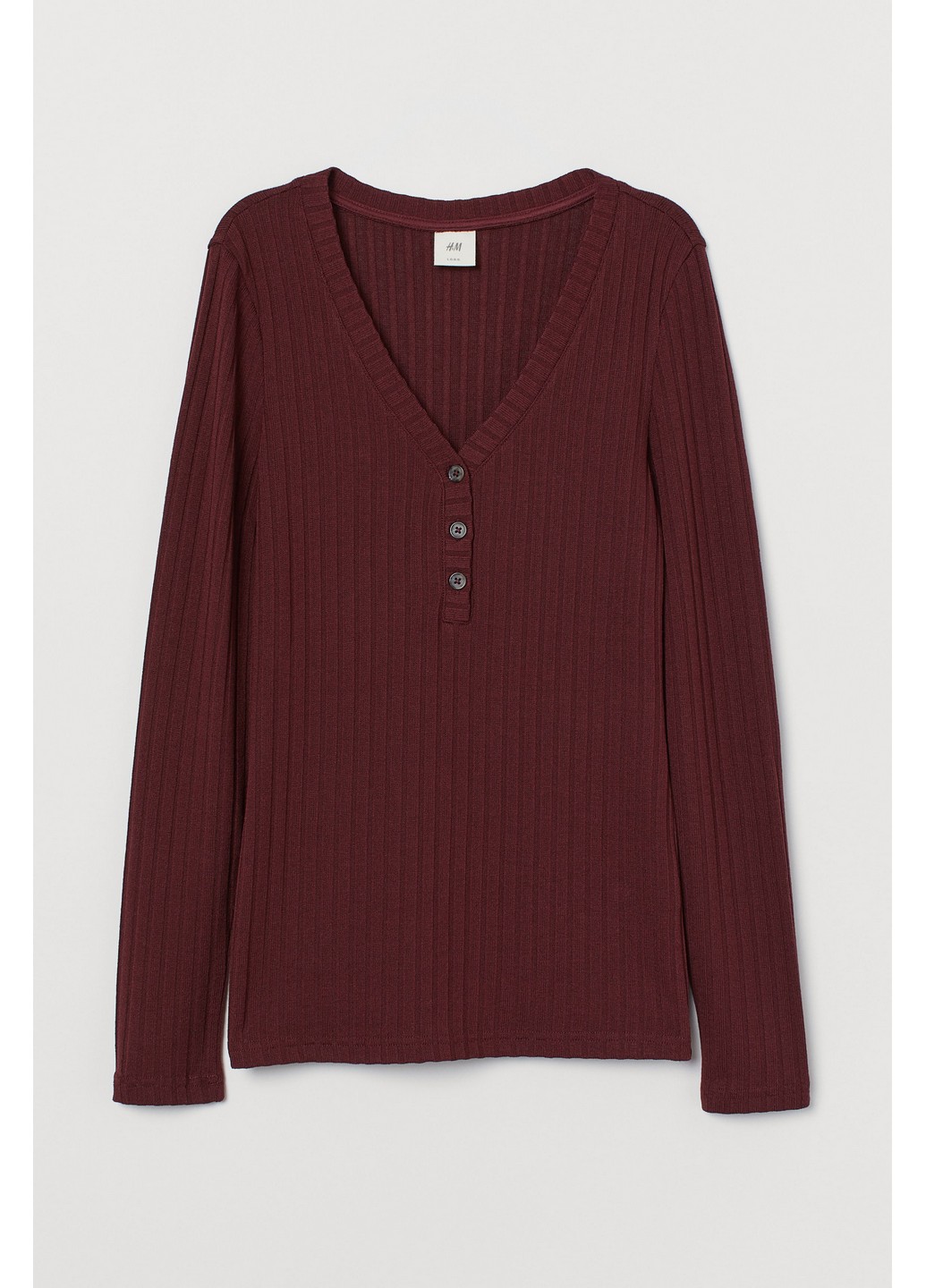 

Джемпер H&M S Бордовый 0836009_борд