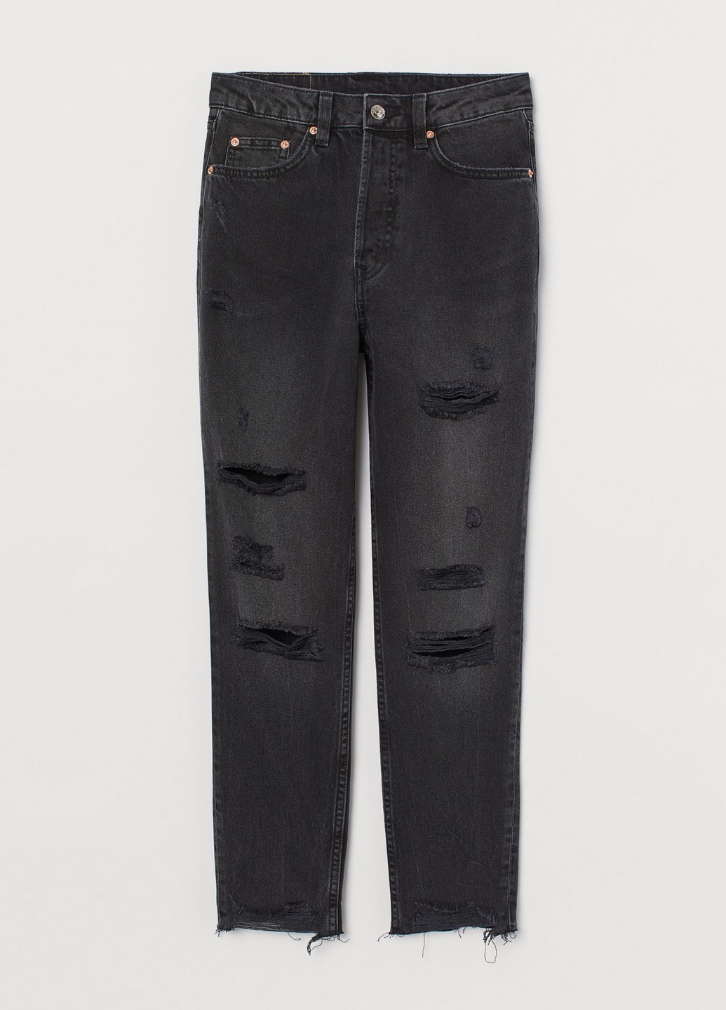 

Джинсы H&M  Черный 0640021_черный_02, Джинсы H&M 38 Черный 0640021_черный_02