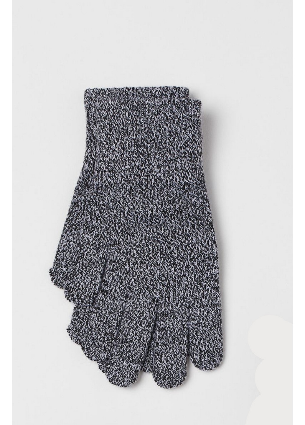 

Перчатки H&M 134/170 Серый 0738670_серо-черн.меланж