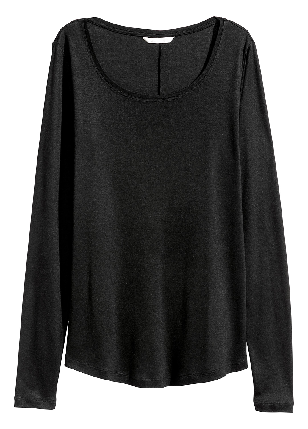 

Лонгслив H&M XS Черный 0458087_черный