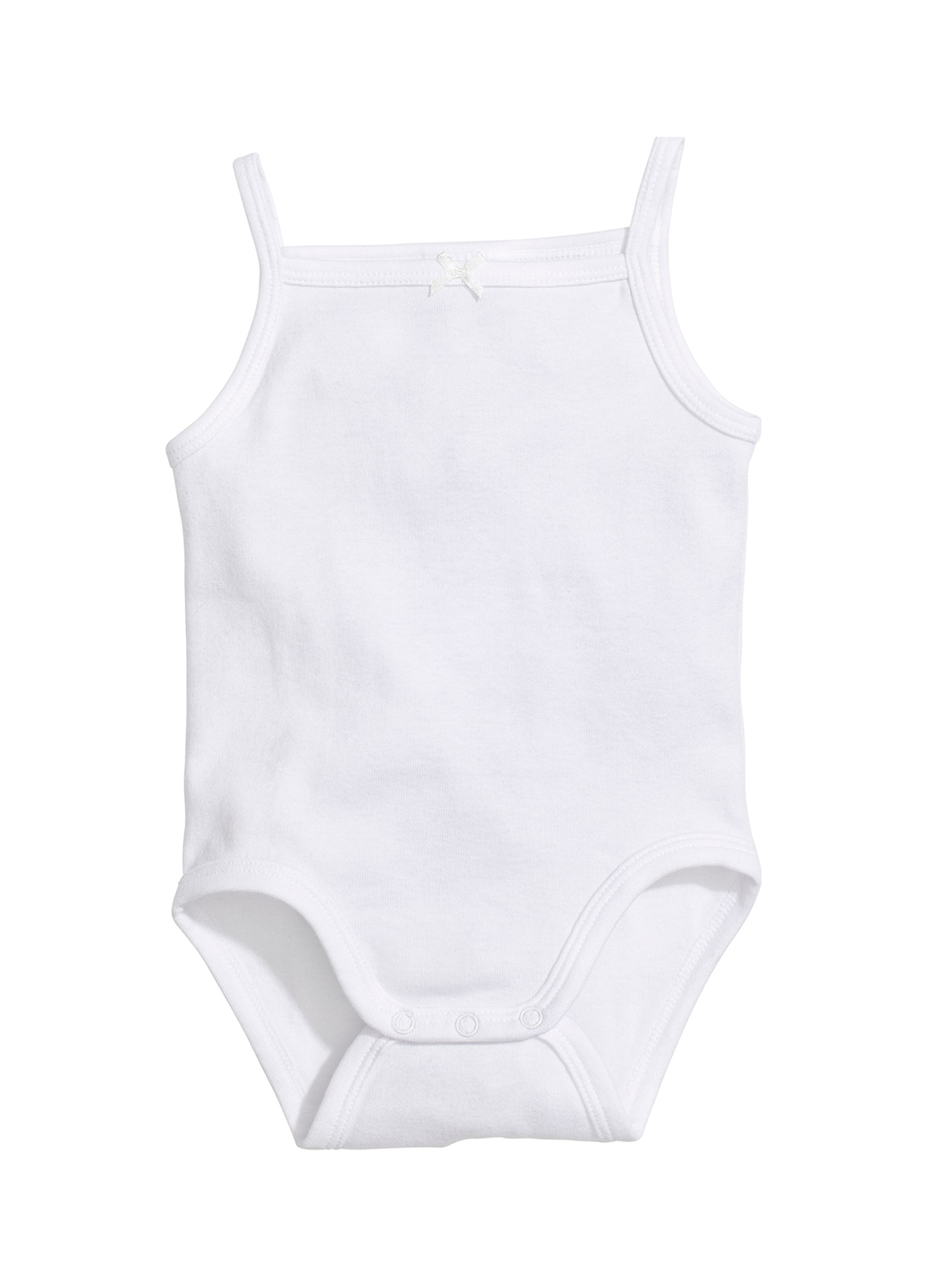 

Боди H&M 62 Белый 0462435_тон.бретели_01