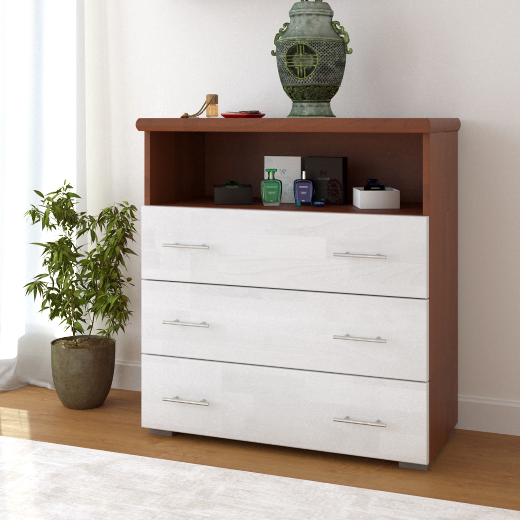 

Комод Эксклюзив 3Ш1П (Arbor Drev) Темный орех 71203_8