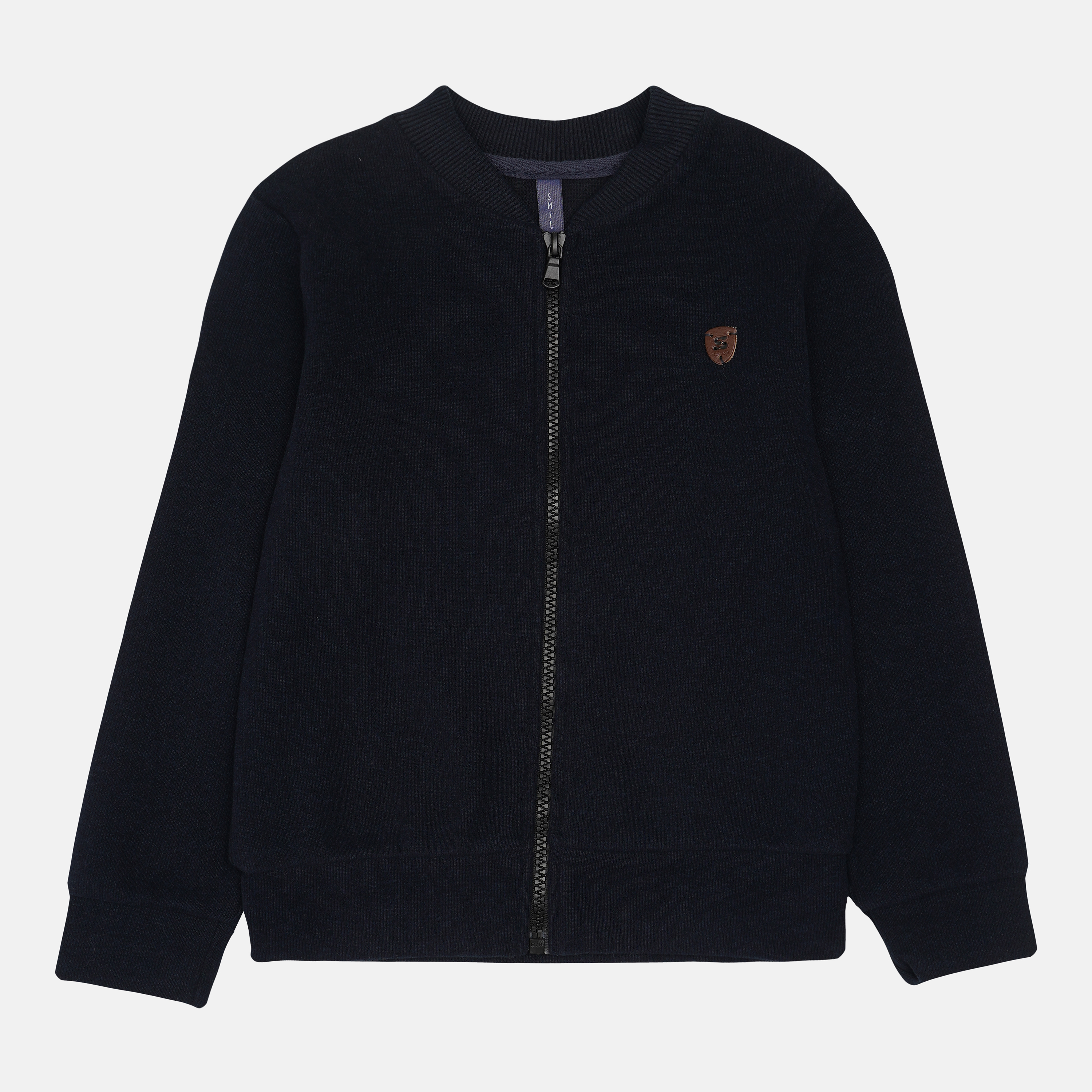 

Бомбер Smil 116529 122 см Темно-синий меланж