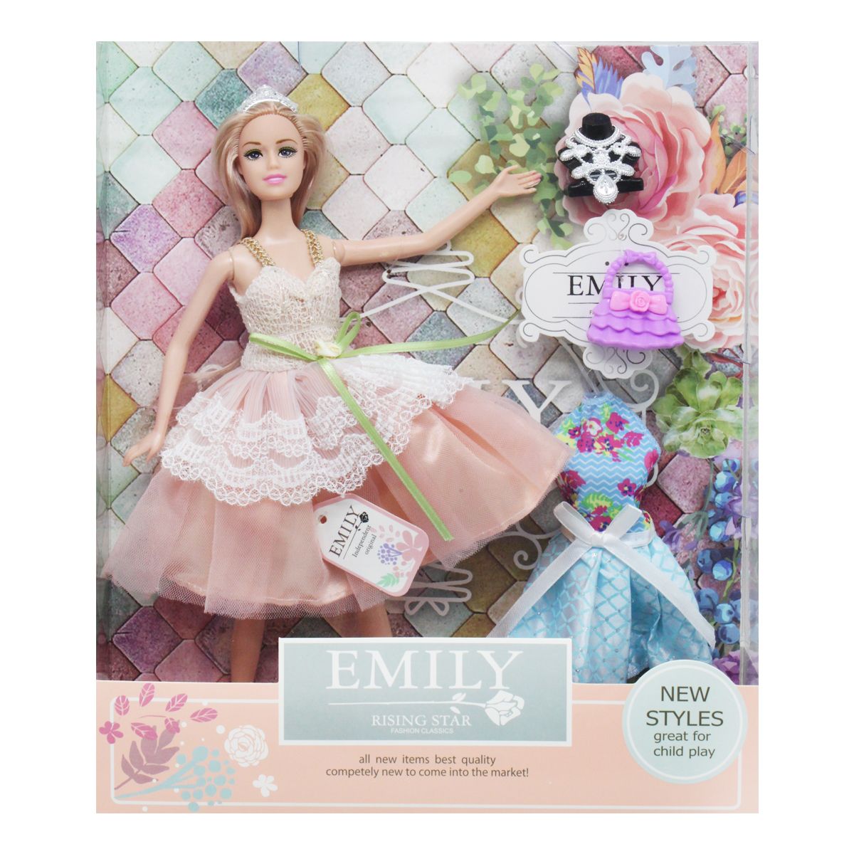

Кукла Emily Fashion classics вид 1 MiC (QJ077C/QJ077D) (167307)