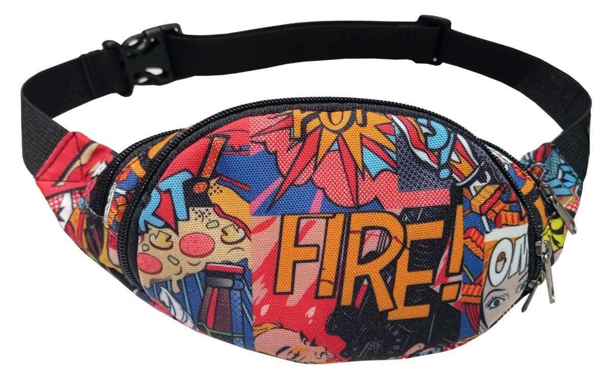 

Сумка-бананка Tiger Rio Print+ Комиксы S000170