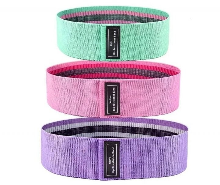

НАБОР ФИТНЕС-РЕЗИНОК / HIP RESISTANCE BANDS LUTING (ДЛЯ ТРЕНИРОВКИ НОГ L/M/H)