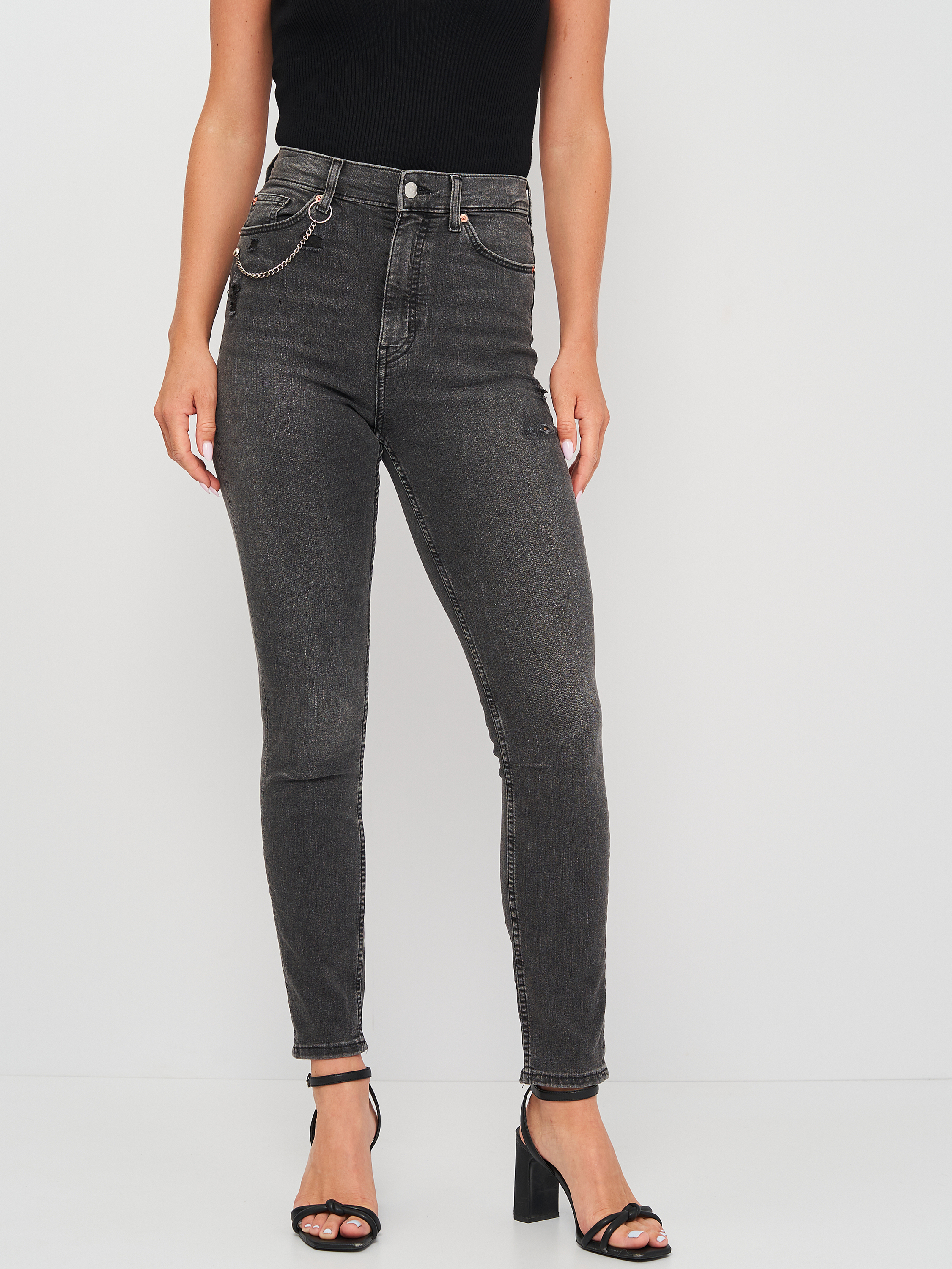 

Джинсы H&M 850573sm 38 Темно-серые