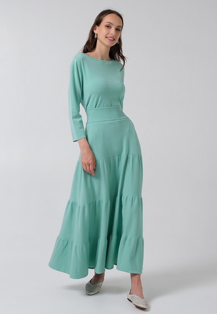 

Костюм летний Viamaro юбка/топ мята, Костюм летний Viamaro юбка/топ мята One Size