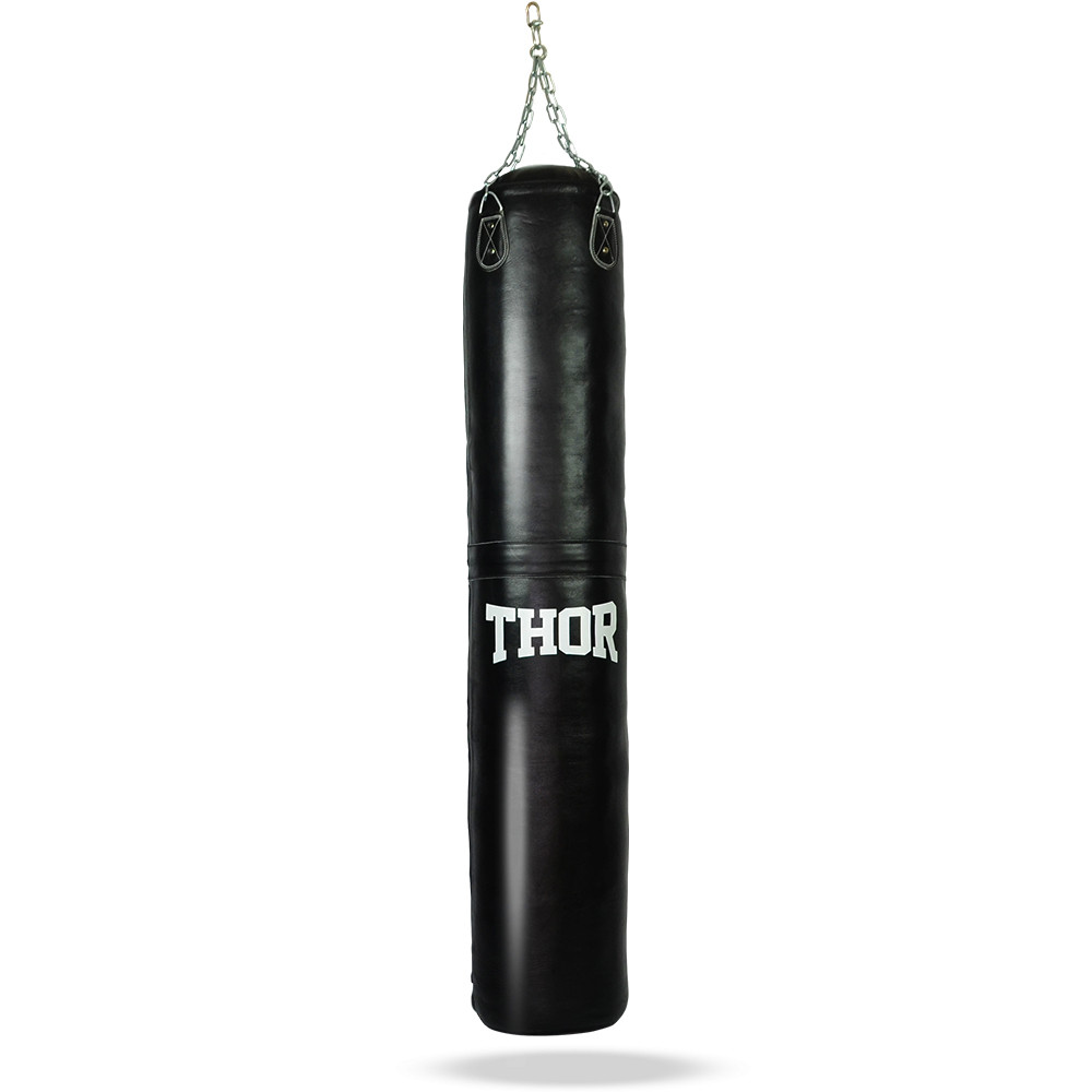 

Мешок боксерский кожаный с цепью Thor 180x35 см