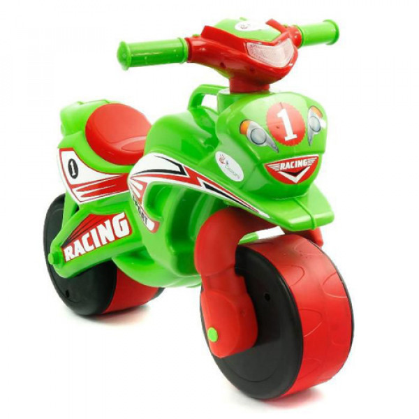 

Дитяча каталка-мотоцикл Doloni Toys Спот зеленый DT-0139/5-YV