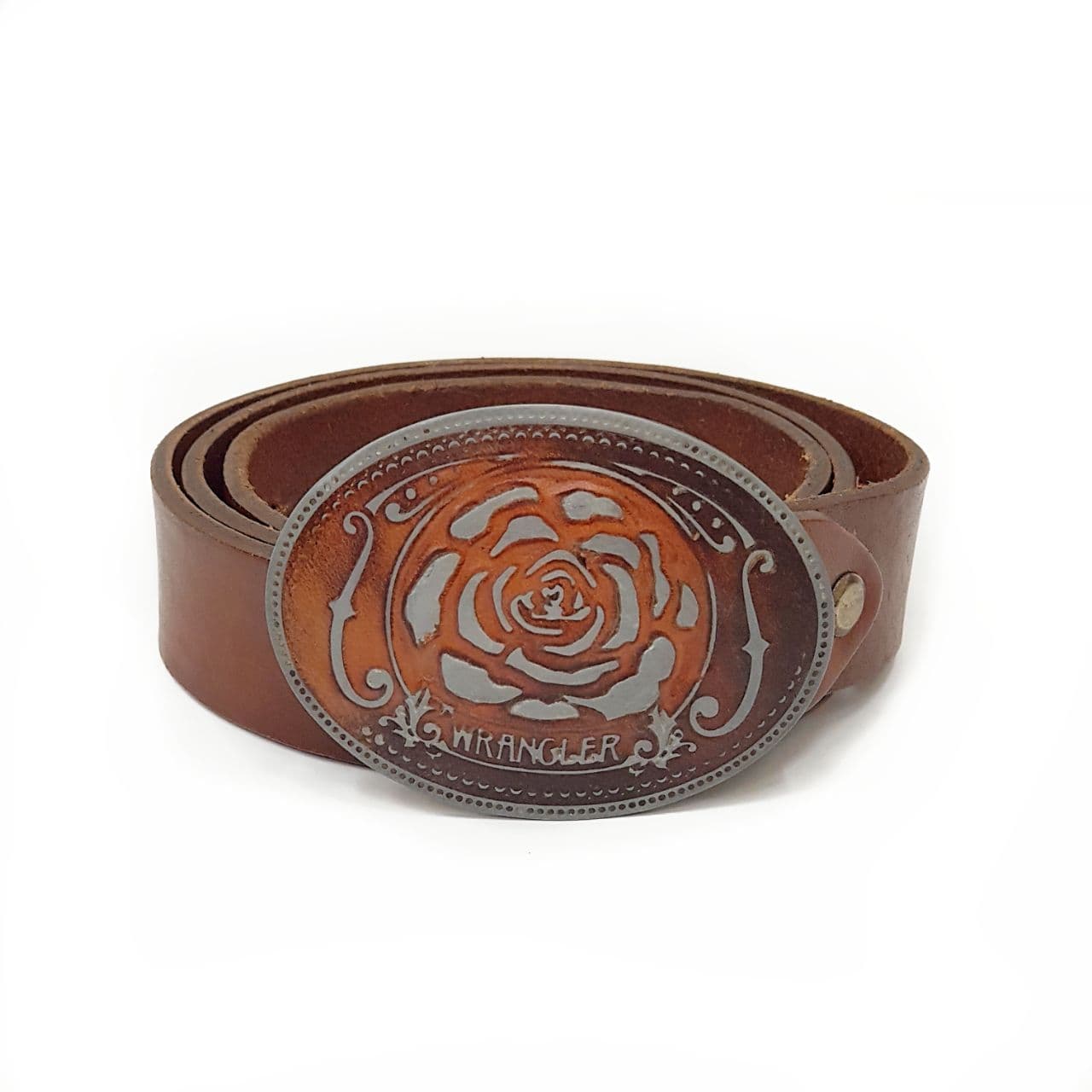 

Ремень Wrangler Leather Covered Buckle Коричневый 75-00