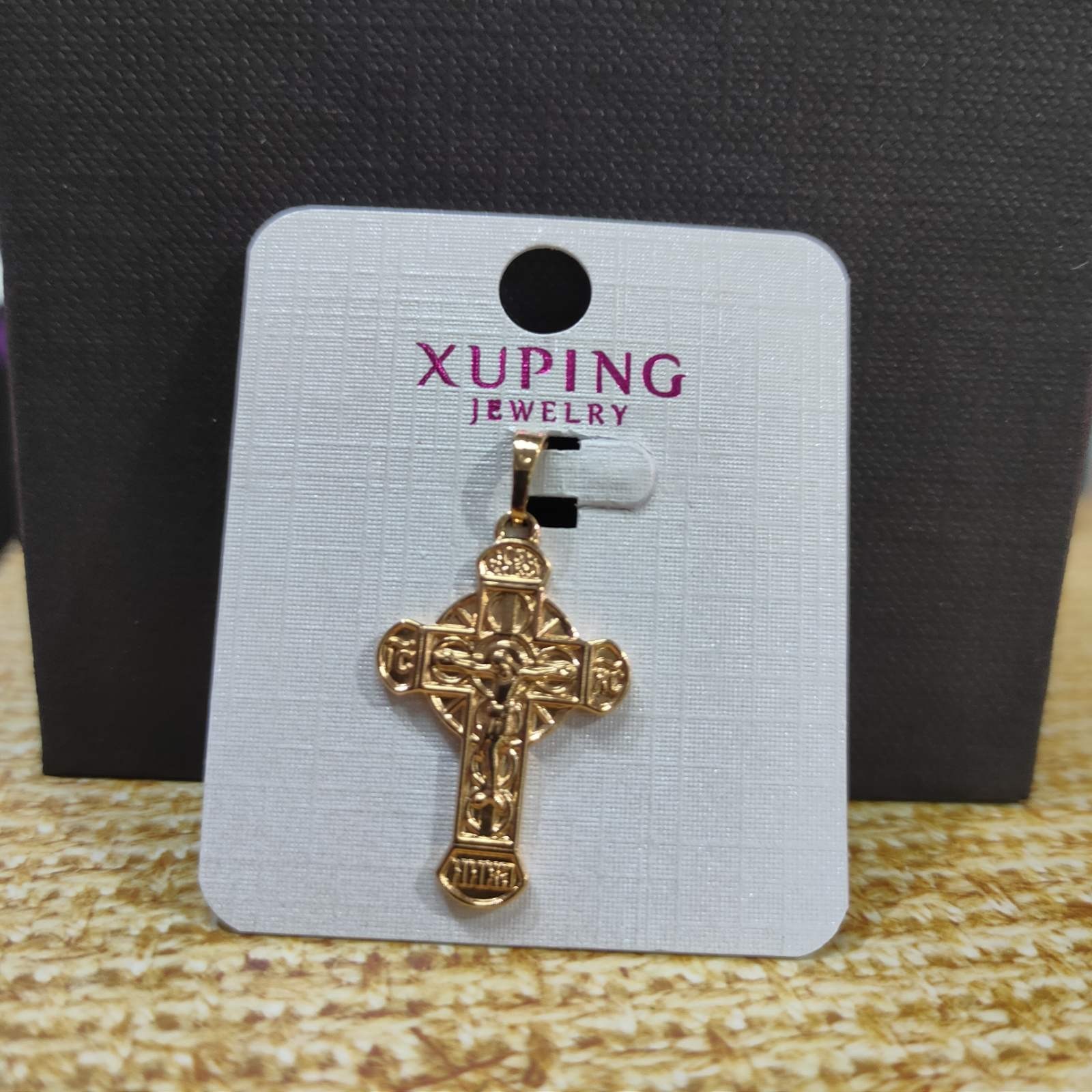 

Кулон Xuping Крест позолота 61019