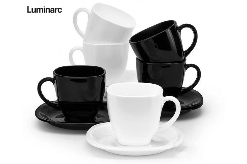 

Сервиз чайный Carine White&Black 12 предметов Luminarc D2371