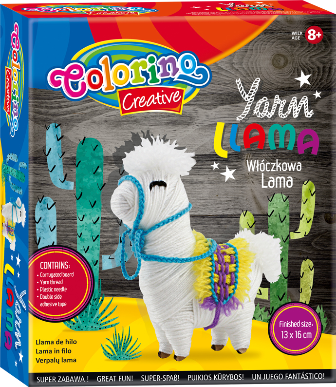

Подарочный набор Colorino для изготовления куклы-мотанки Лама (36742PTR) (5907620136742)