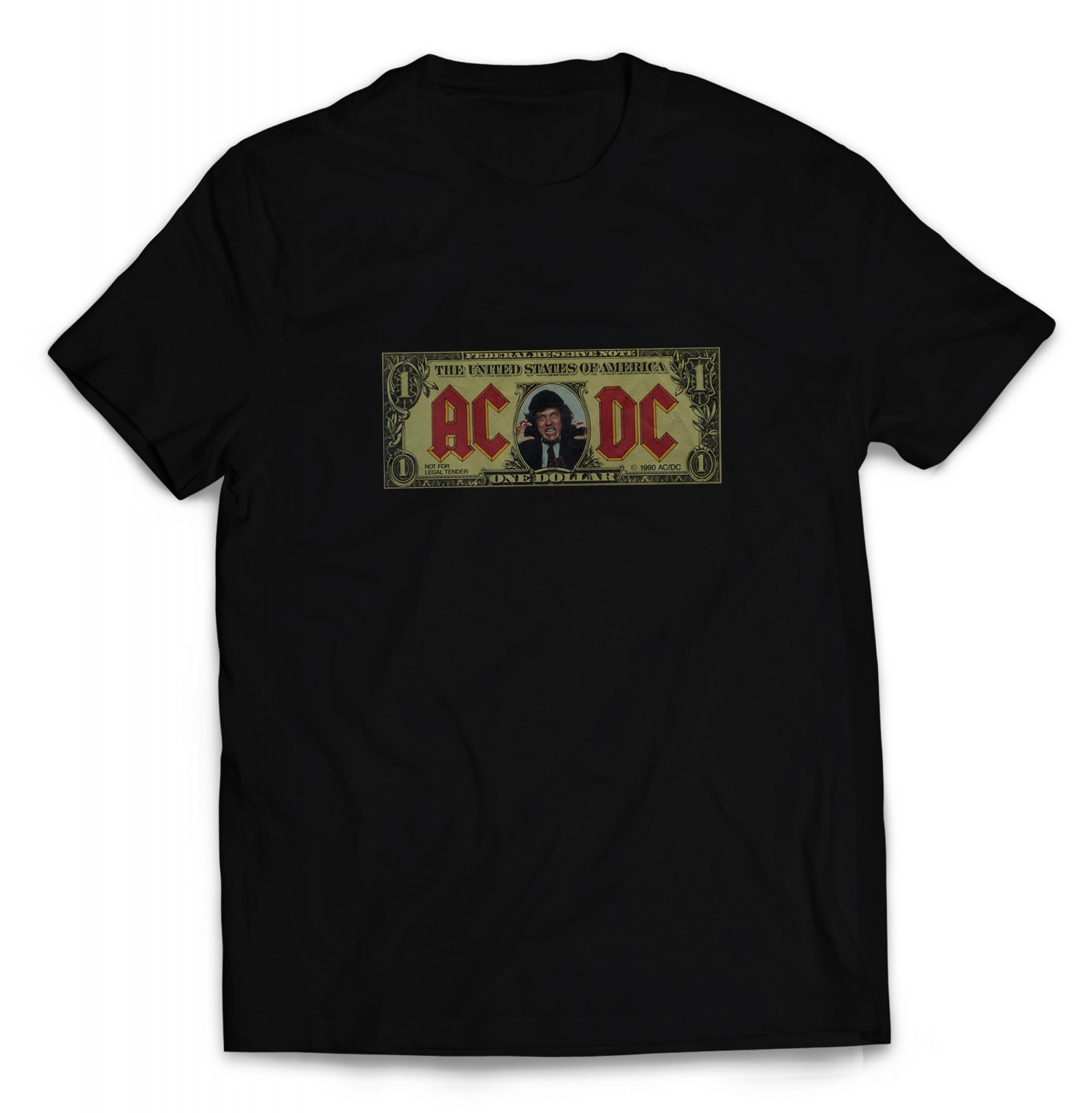 

Футболка Stedman AC/DC - Moneytalks 2XL Черная