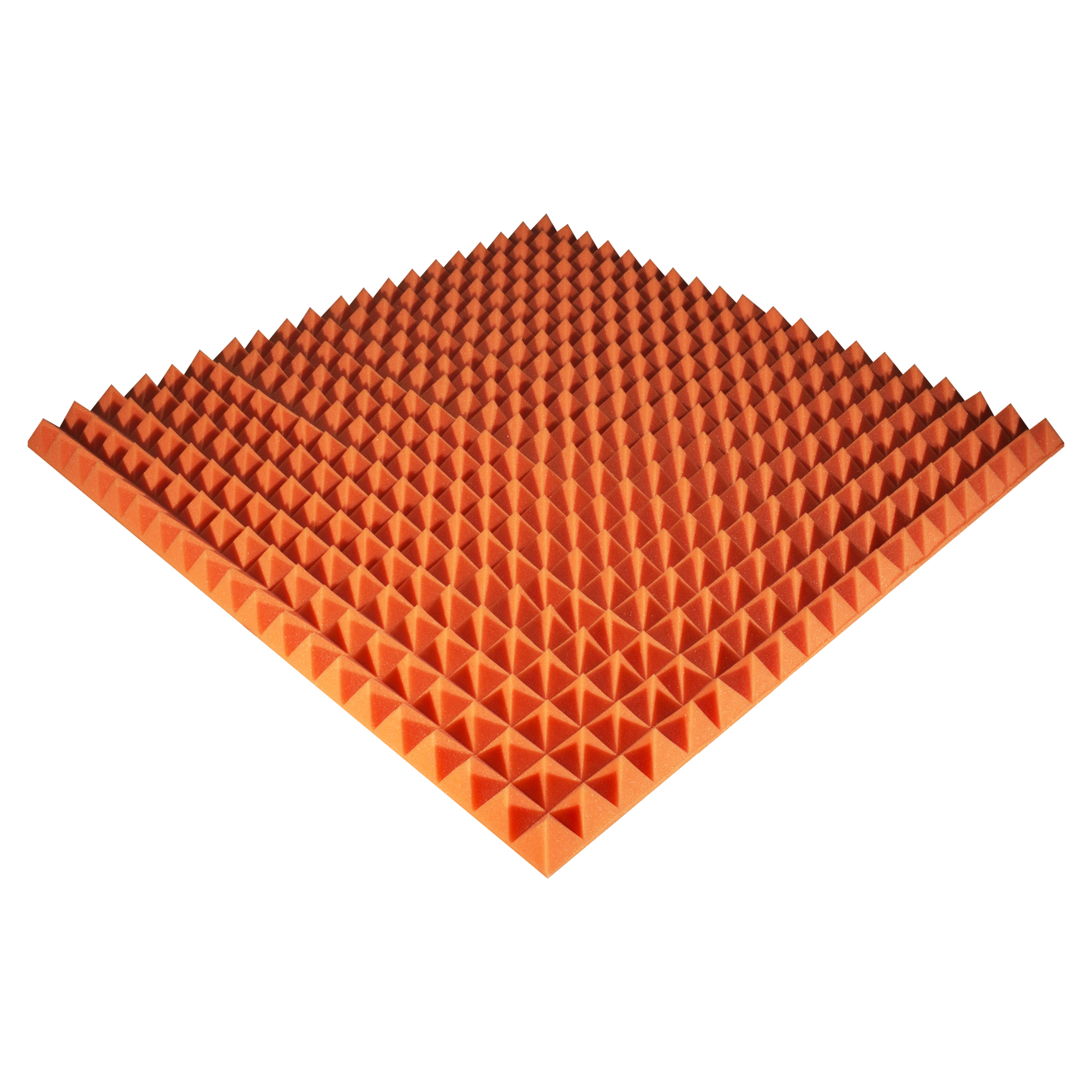 

Панель из акустического поролона Ecosound Pyramid Color 50 100х100 см Оранжевый
