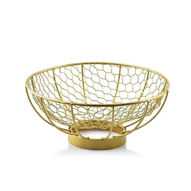 

Фруктовниця Ewax металева Cedric Gold M 35410